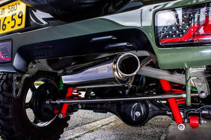 MOTOR FARM モーターファーム OFF-ROAD LEGALIZE オフロードレガライズ マフラー ジムニー JB64 (加速騒音規制適合、ショートバンパー車専用)