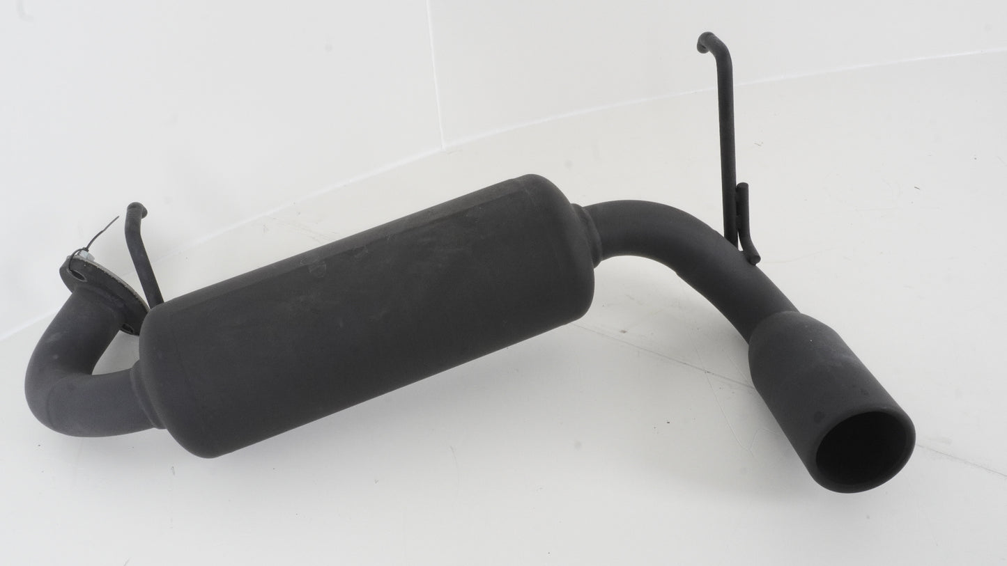 シーエルリンク リアマフラー　シングル出し　マットブラック