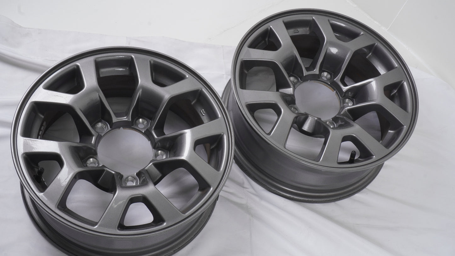 JB74 シエラ スズキ純正アルミ 15×5.5J +5 139.7-5H 4本 ホイール