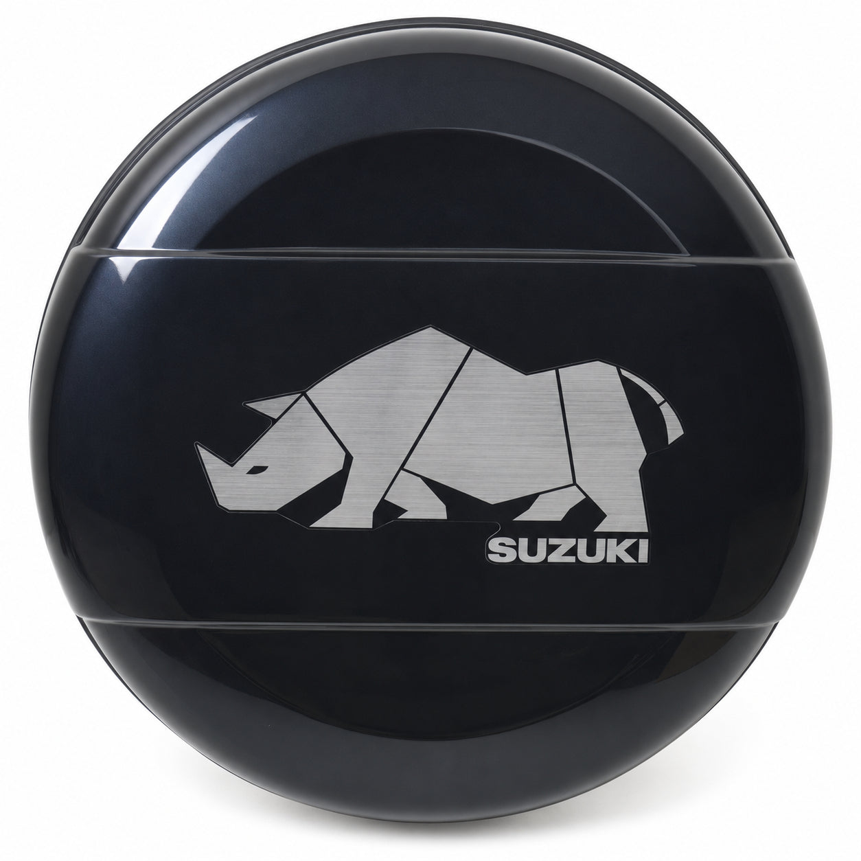 純正 スズキ SUZUKI JB74 シエラ 35 スペアタイヤカバー ABQF サイ(ヘアライン調) 9923B-77R20-003