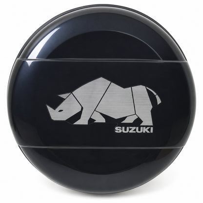 純正 スズキ SUZUKI JB74 シエラ 35 スペアタイヤカバー ABQF サイ(ヘアライン調) 9923B-77R20-003