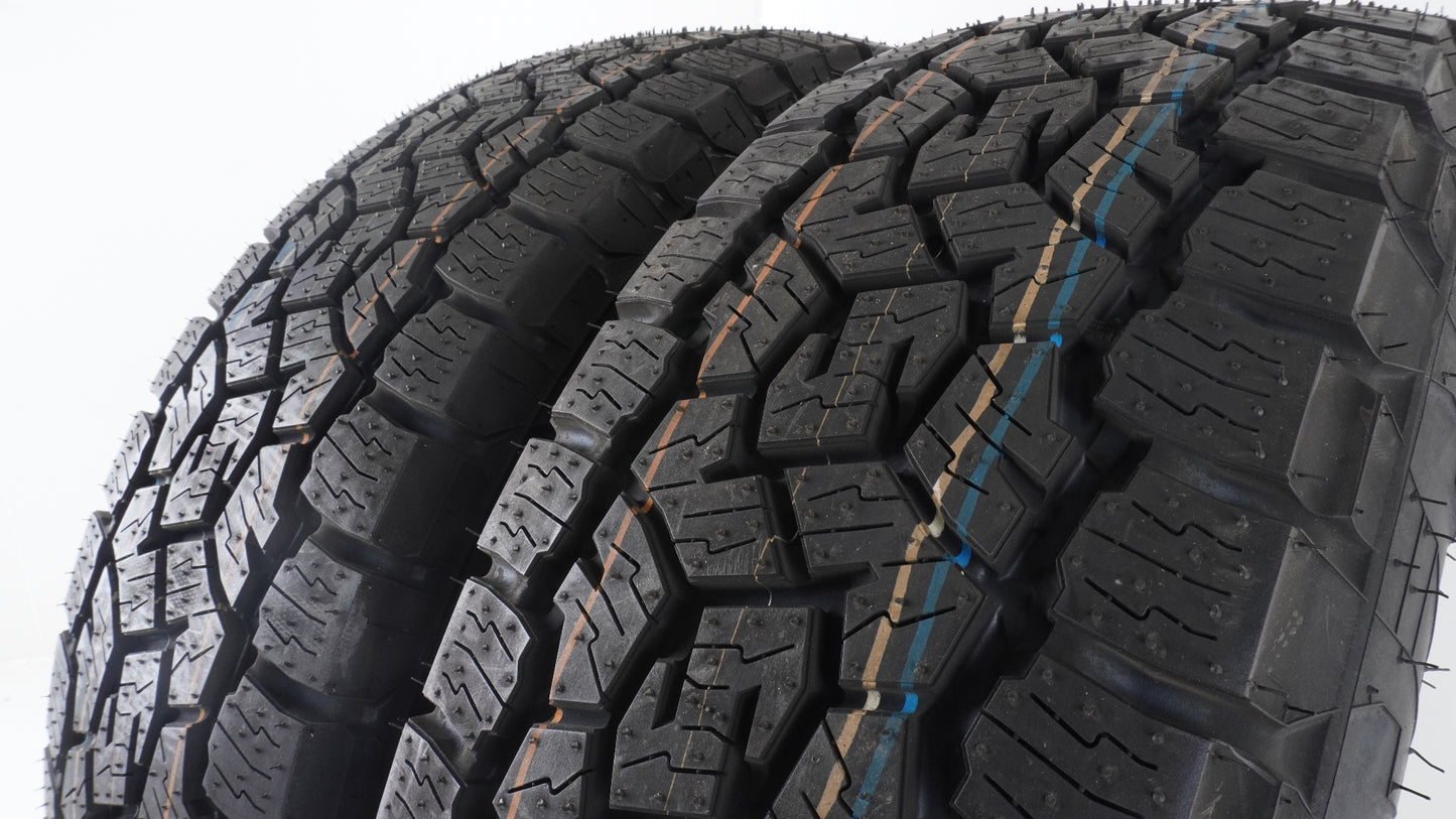 オールドスタイルスチールホイール BL 16×６J  TOYO AT3WL 215/70R16 タイヤセット 未走行品 JB64