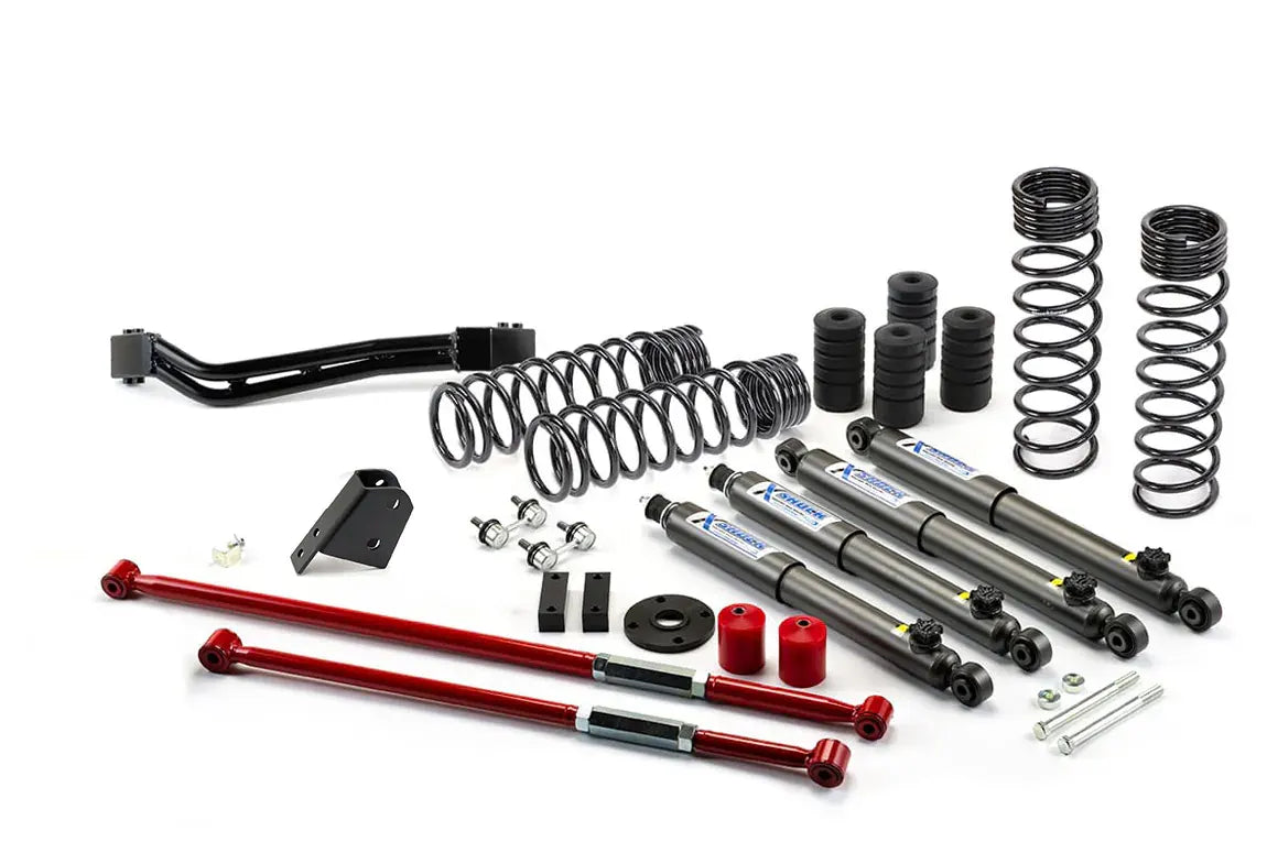 未使用品 ショウワガレージ SG アジャストコイル75 X-SHOCK B ステンメッシュブレーキホースセット ブラックコイル  ジムニー JB64 シエラ JB74 リフトアップ ラテラルロッド /ブラック