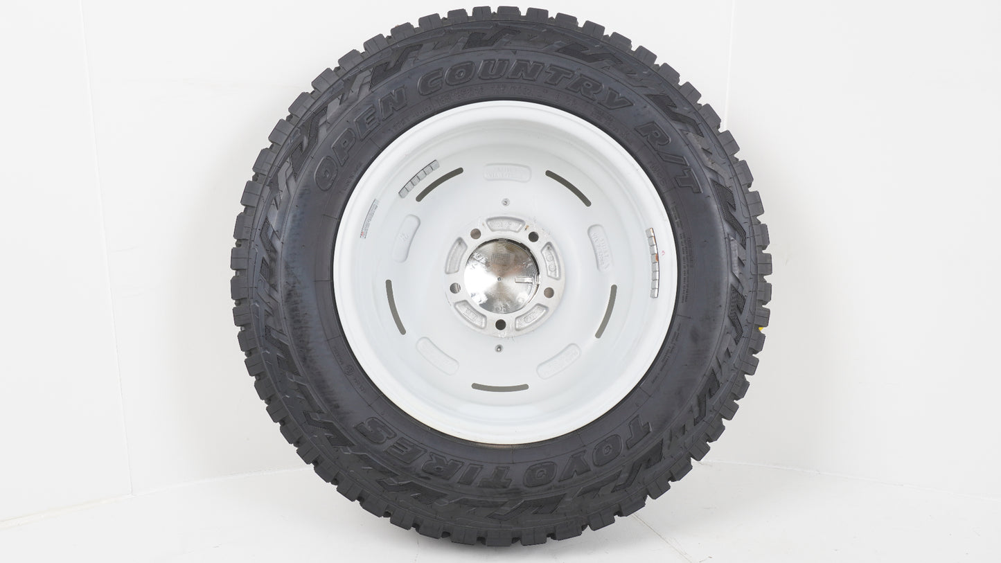 スペア用 CRIMSON DEAN CROSSCOUNTRY クリムソン ディーン クロスカントリー 16×5.5J +20 139.7-5H  / TOYO OPENCOUNTRY R/T オープンカントリー 185/85R16 105/103N LT 8PR 2022年製 未走行 1本  タイヤホイールセット
