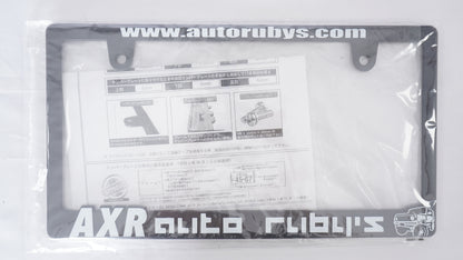 未使用品 オートルビーズ  AXR ナンバーフレーム 2個セット