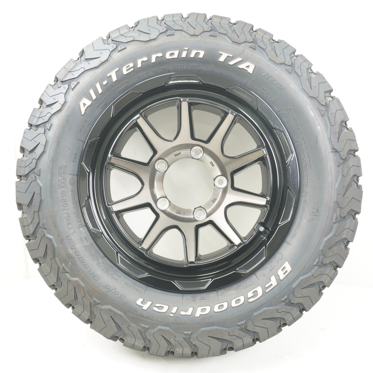 【未走行品】 2023年製 BFGoodrich All-Terrain KO2 グッドリッチ 215/70R16 / WEDS MUD VANCE06 16×6J -5 139.7-5H 1本