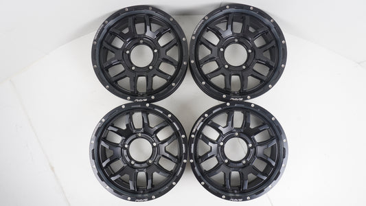 RAYS TEAMDAYTONA レイズ デイトナ F6ブースト セミグロスブラック N1 16×5.5J +20 139.7-5H 4本 ホイール