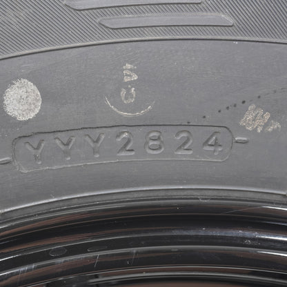【バリ山】 2024年製 195/80R15 アイスガード G075 / ウェッズ キーラー WEDS KEELER 1560 ±0 139.7-5H 4本 スタッドレス