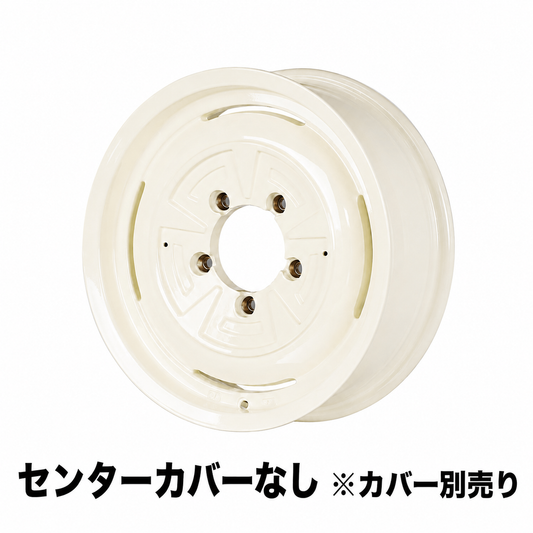 【特価新品4本】 センターカバーなし シーエルリンク ザ・ファースト The First 16×5.5J +20 139.7 5H ヴィンテージホワイト ジムニー用 4本セット