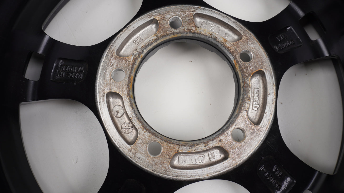 weds KEELER ウェッズ キーラーフォース 16×5.5J +22 139.7-5H  ホイール 4本 ブラック