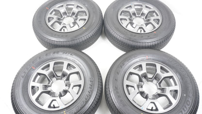 【未使用に近い】 スズキ ジムニーノマド純正ホイール 4本 15×5.5J +5 139.7-5H / 2026年製 BRIDGESTONE DUELER H/L 852 ブリヂストン デューラー 195/80R15 96S 4本