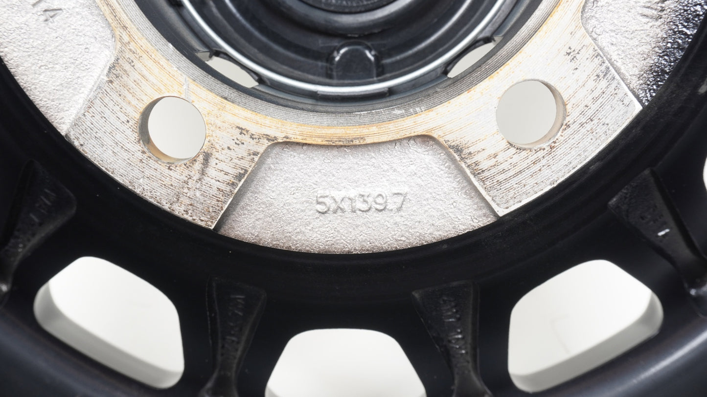 DELTAFORCE OVAL For JIMNY NOMADE / SIERRA デルタフォース オーバル MONOBLOCK / 16×6.0J -5 139.7-5H MAT SMOKE POLISH 4本 ホイール JB74シエラ JC74ノマド