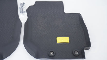 試着のみ スズキ純正 ジムニー フロアマット(トレー) AT車用 JB64W 縞鋼板柄 合成ゴム サイマーク入り
