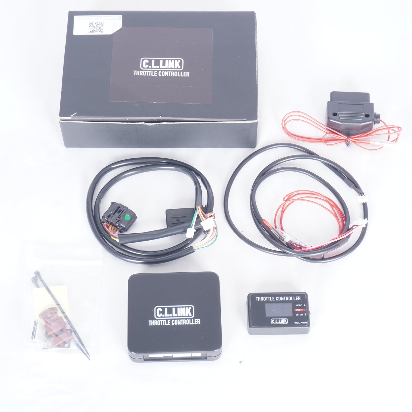 【未使用】 CLLINK シーエルリンク スロットルコントローラー OBDカプラー付き JB64 JB74 ジムニー シエラ 一部欠品あり