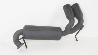 シーエルリンク リアマフラー タイプ2 ダブル出し マットブラック