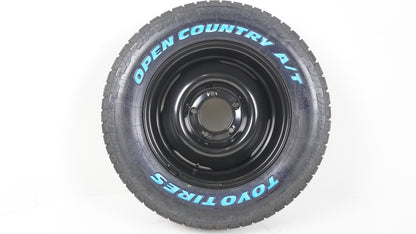 シーエルリンク オールドスタイルスチールホイール MB マットブラック 16×6J -5 139.7-5H / TOYO OPENCOUNTRY A/T3 WL 215/70R16 100T タイヤホイール5本セット