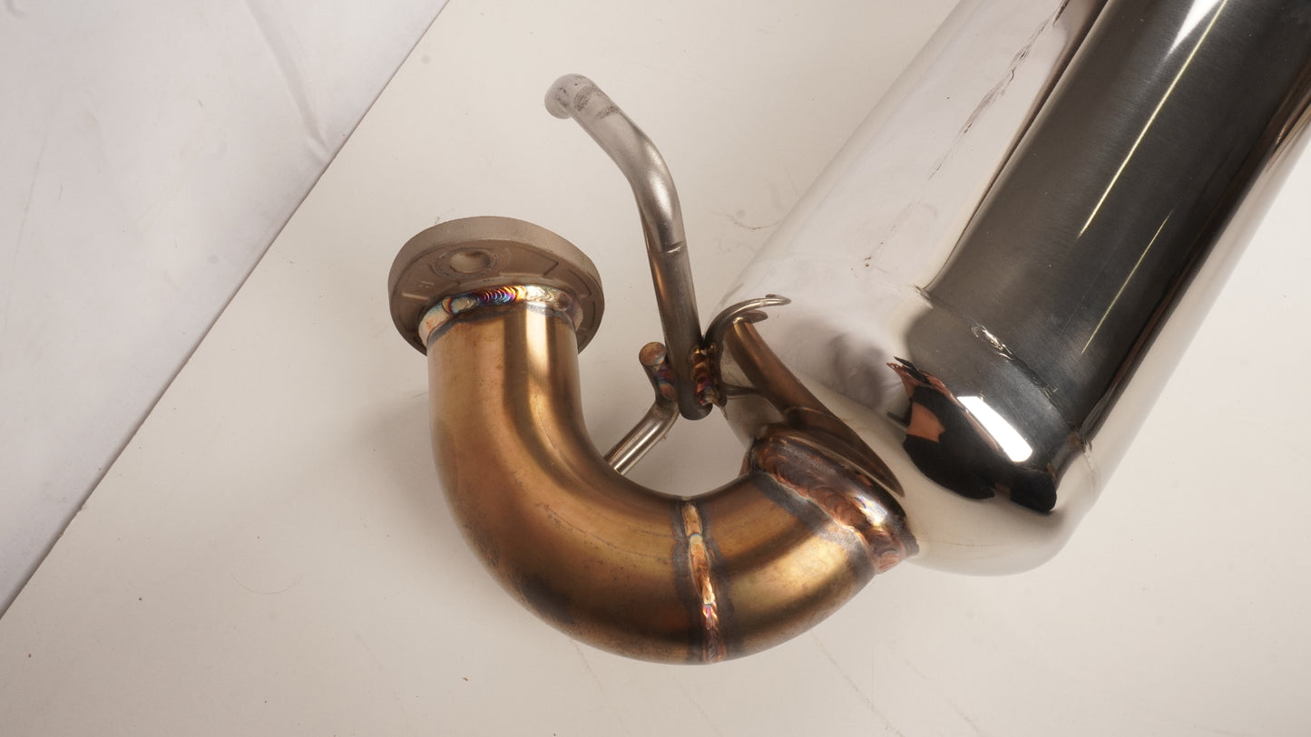 シーエルリンク リアマフラー タイプ2 ダブル出し ステンレス