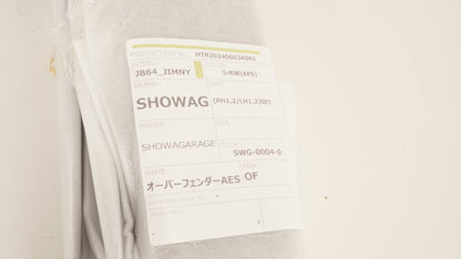 AES 9mm ワイドフェンダー　ジムニー　JB64用 塗装済み 未使用品 前後4個セット