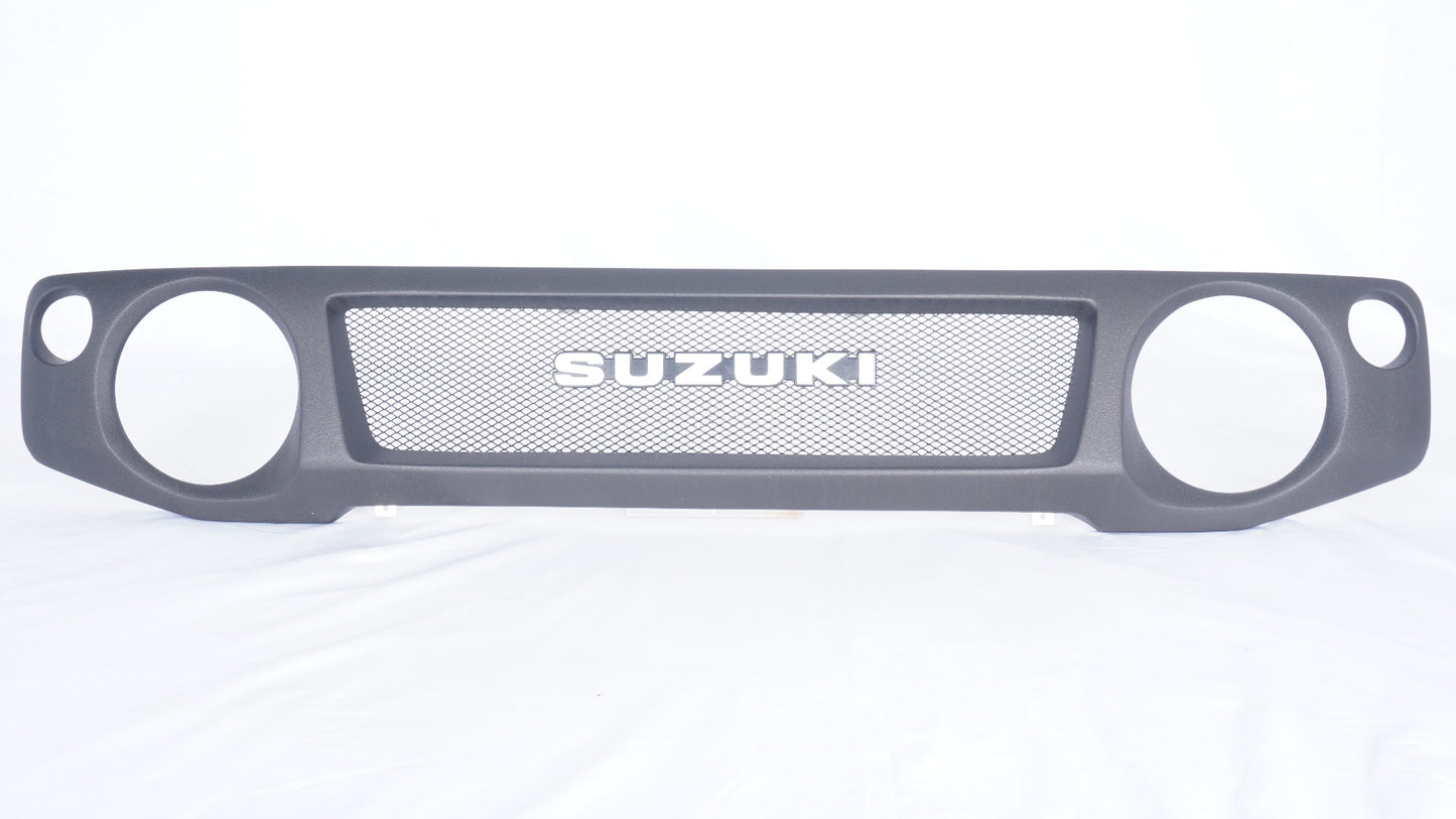 オフロードサービスタニグチ フロントグリル	自家塗装品 スズキエンブレム付き JB64 JB74 JC74 ジムニー シエラ ノマド