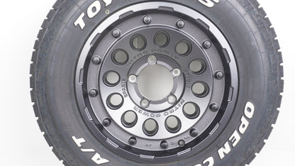 MID ナイトロパワー H12 ショットガン 16×6J -5 139.7-5H / TOYO OPEN COUNTRY AT3 215/70/16 100T WL 1本 オープンカントリースペアに タイヤホイールセット
