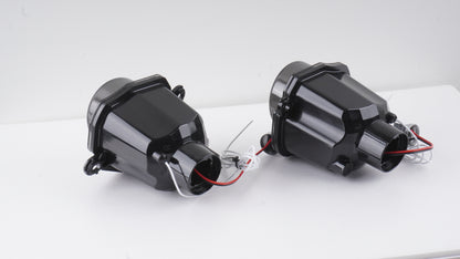 JB64 JB74 ジムニー シエラ  サイドマーカー / ウインカー 左右 LED ライトランプ KRB204 フロントウインカー（スモーク） + サイドウインカー （スモーク）