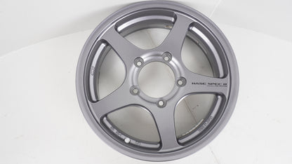 美品 軽量 5.87kg WEDS  ADVENTURE HASE SPECⅡウェッズ アドベンチャー  ハセスペック2 LIGHT GUN METALLIC 16×5.5J +22 139.7-5H 4本 ホイール