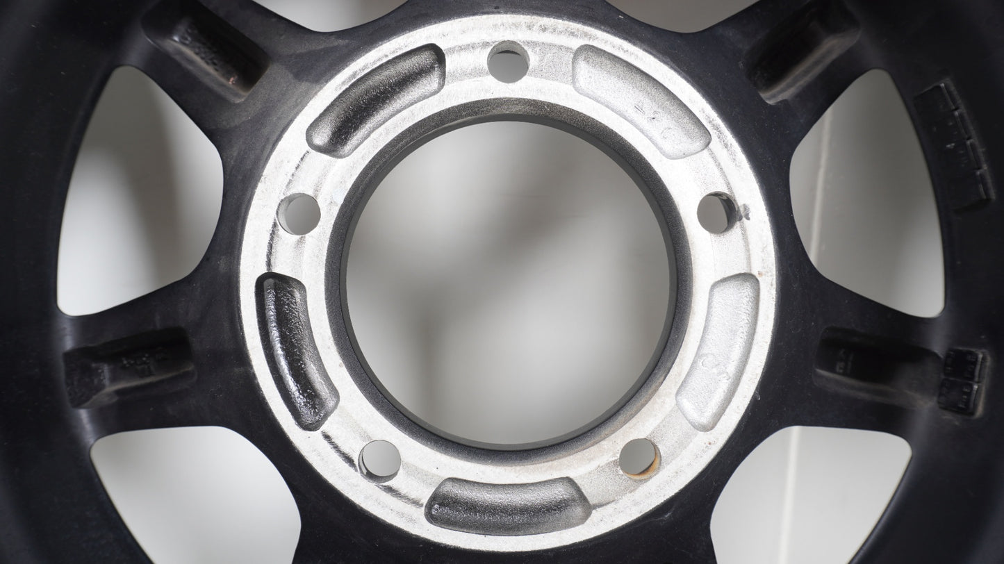 ORIGIN オリジン MUD-S7 16×5.5J -20 139.7-5H / MONSTA MUD WARRIOR 215/70R16 1本 タイヤホイールセット ブラックレター側組み 2021年製 モンスタ 未走行 スペアに