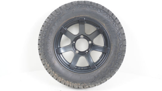 ORIGIN オリジン MUD-S7 16×5.5J -20 139.7-5H / MONSTA MUD WARRIOR 215/70R16 1本 タイヤホイールセット ブラックレター側組み 2021年製 モンスタ 未走行 スペアに