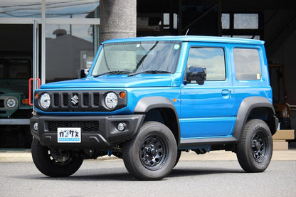 4×4エンジニアリング リフトアップ  JB74 シエラ カントリー コイル CSS013 30ミリUP＆ショックアブソーバー S4674-4950 減衰力14段調整式＆ラテラルロッド  CS-044A CS-046A 1台分 調整式ラテラルロッド付き