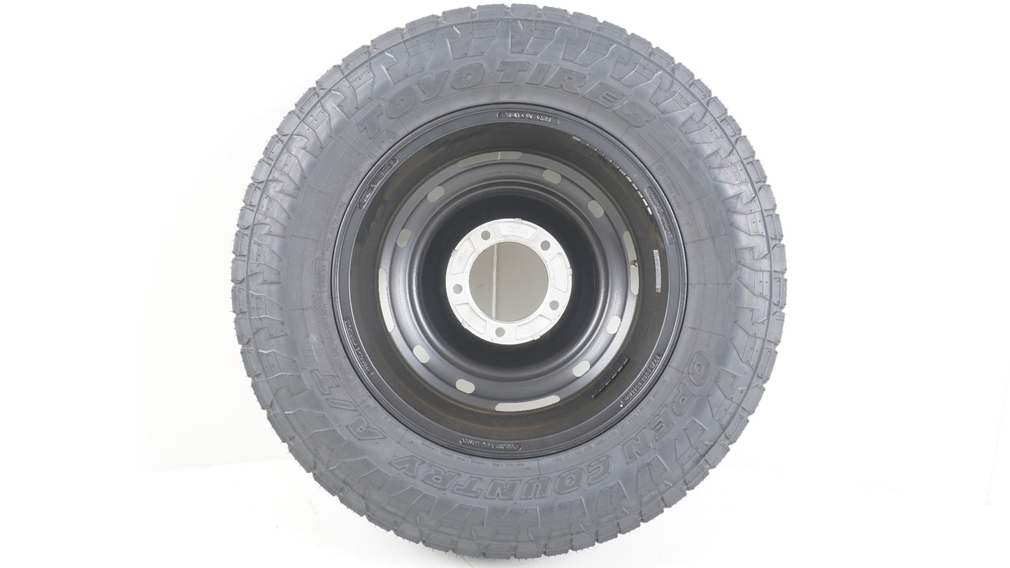 未走行品 シーエルリンク UNIONRIM TX MB/MSC ユニオンリム 16×5.5J ＋20 139.7-5H / 冬タイヤ規制対応 2025年製 TOYO OPENCOUNTRY A/T3 オープンカントリー215/70R16 WL 1本 タイヤホイールセット ホワイトレター