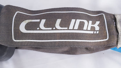 CLLINK シーエルリンク 牽引ロープ12t グレー 収納バッグ付き 汎用