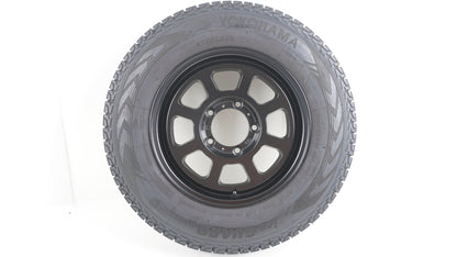 KG KW01-01 16×5.5J +22 139.7-5H / YOKOHAMA iceGUARD G075 ヨコハマ アイスガード 185/85R16 4本 2022年製 バリ山 スタッドレス タイヤホイールセット