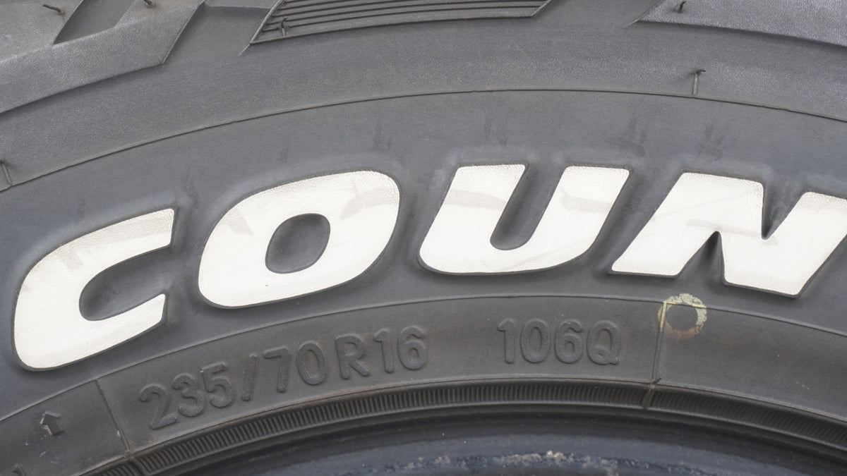2023年製 TOYO OPENCOUNTRY R/T オープンカントリー 235/70R16 106Q WL 4本
