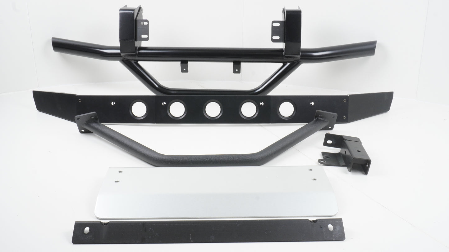 APIO JB64専用 しし狩りバンパー フロントエプロン / アルミスキッドプレート 3点セット