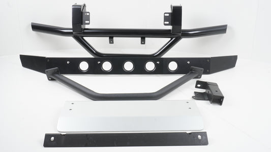 APIO JB64専用 しし狩りバンパー フロントエプロン / アルミスキッドプレート 3点セット