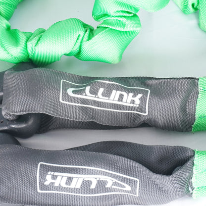 CLLINK シーエルリンク 牽引ロープ 12トン グリーン 収納バッグ付き 汎用