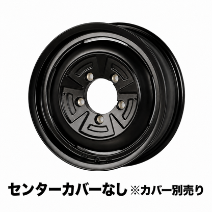 【特価新品4本】 センターカバーなし シーエルリンク ザ・ファースト The First 16×5.5J +20 139.7 5H マットブラック ジムニー用 4本セット