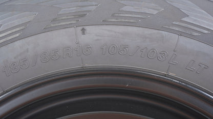 KG KW01-01 16×5.5J +22 139.7-5H / YOKOHAMA iceGUARD G075 ヨコハマ アイスガード 185/85R16 4本 2022年製 バリ山 スタッドレス タイヤホイールセット