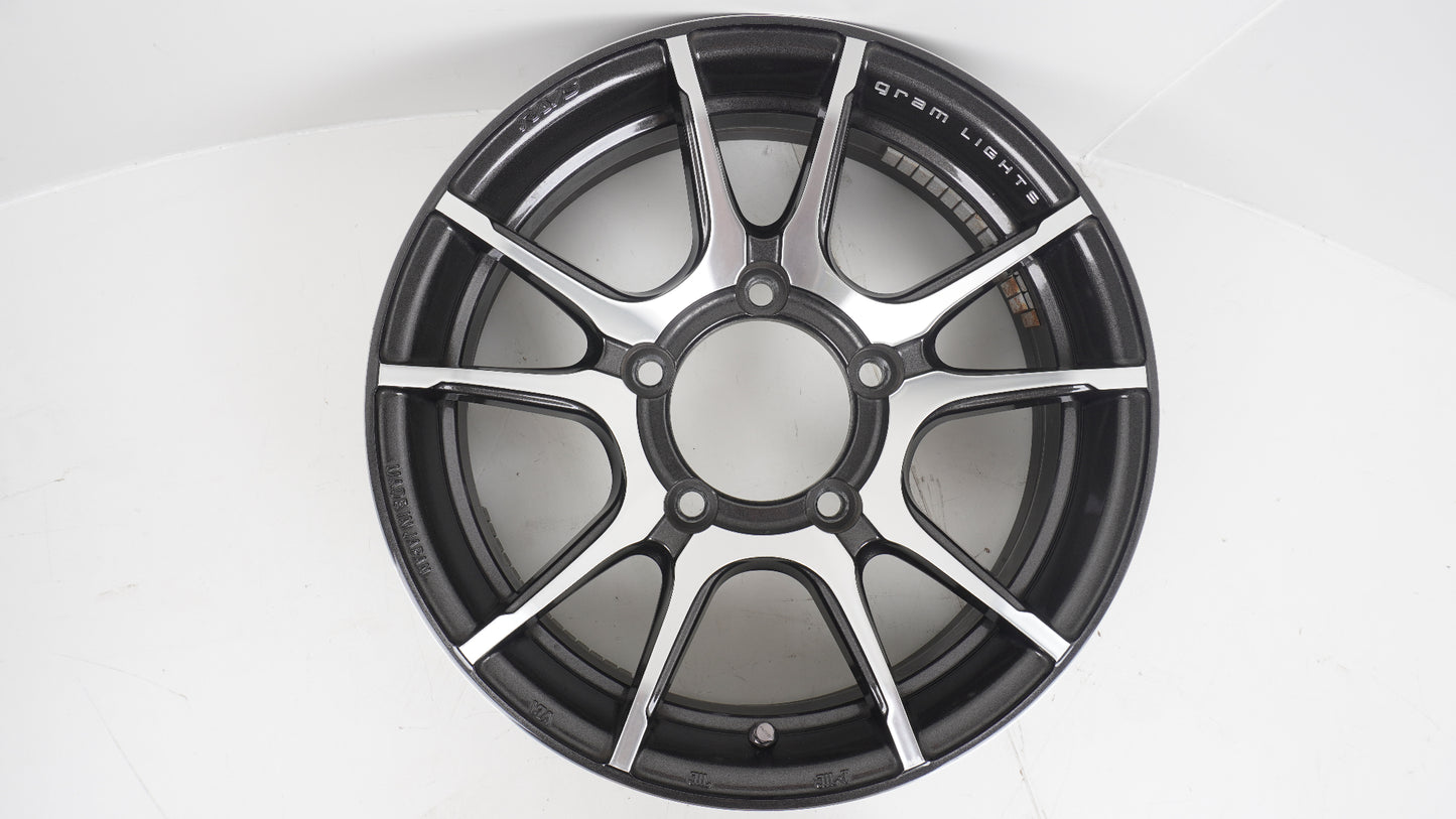 RAYS Gram Lights AZURE レイズ グラムライツ  アズール 57JMA H9 16×5.5J +22 139.7-5H 4本 ホイール