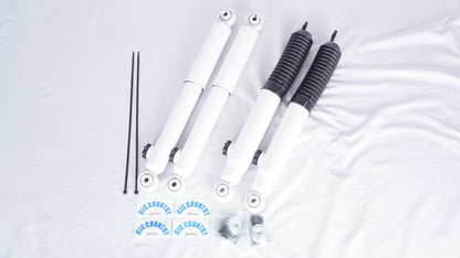 【新品未開封品】 4×4Engineering フォーバイフォーエンジニアリング ショックアブソーバー ビッグカントリーエキップ 純正車高 30ミリアップ 対応 ジムニー シエラ JB64 JB74 1台分