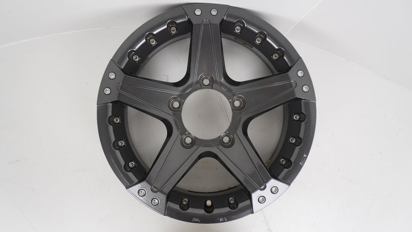 weds ADVENTURE MUDVANCE 01 ウェッズ マッドヴァンス SAF専売カラー ガンメタ 16×5.5J +22 139.7-5H 4本 ホイール 廃盤