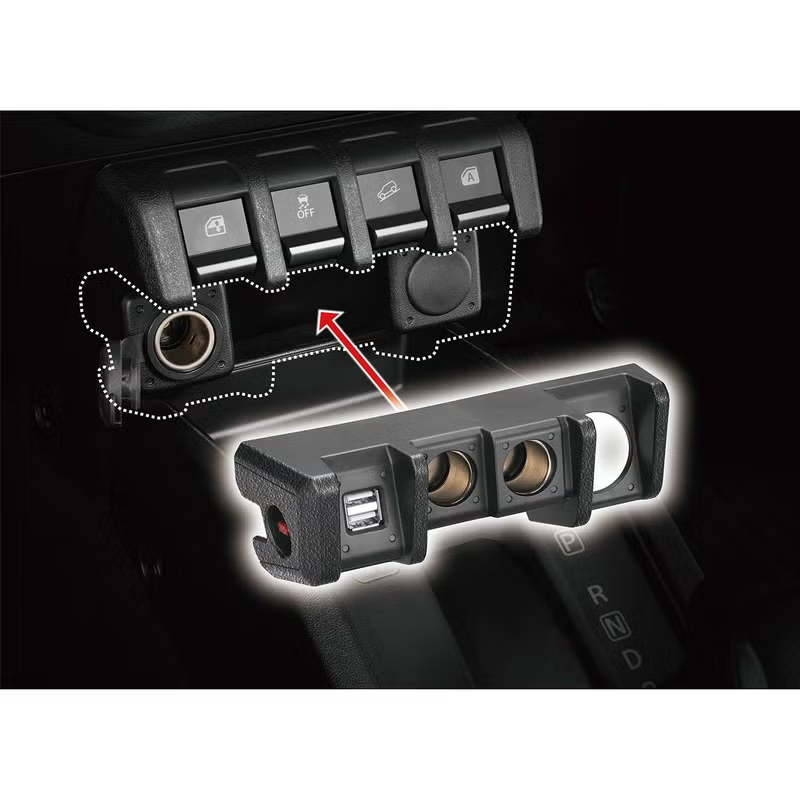 未開封品 カーメイト ジムニー (JB64) シエラ(JB74) ノマド(JC74)専用 増設電源ユニット NZ587 ジムニー専用 増設電源ユニット