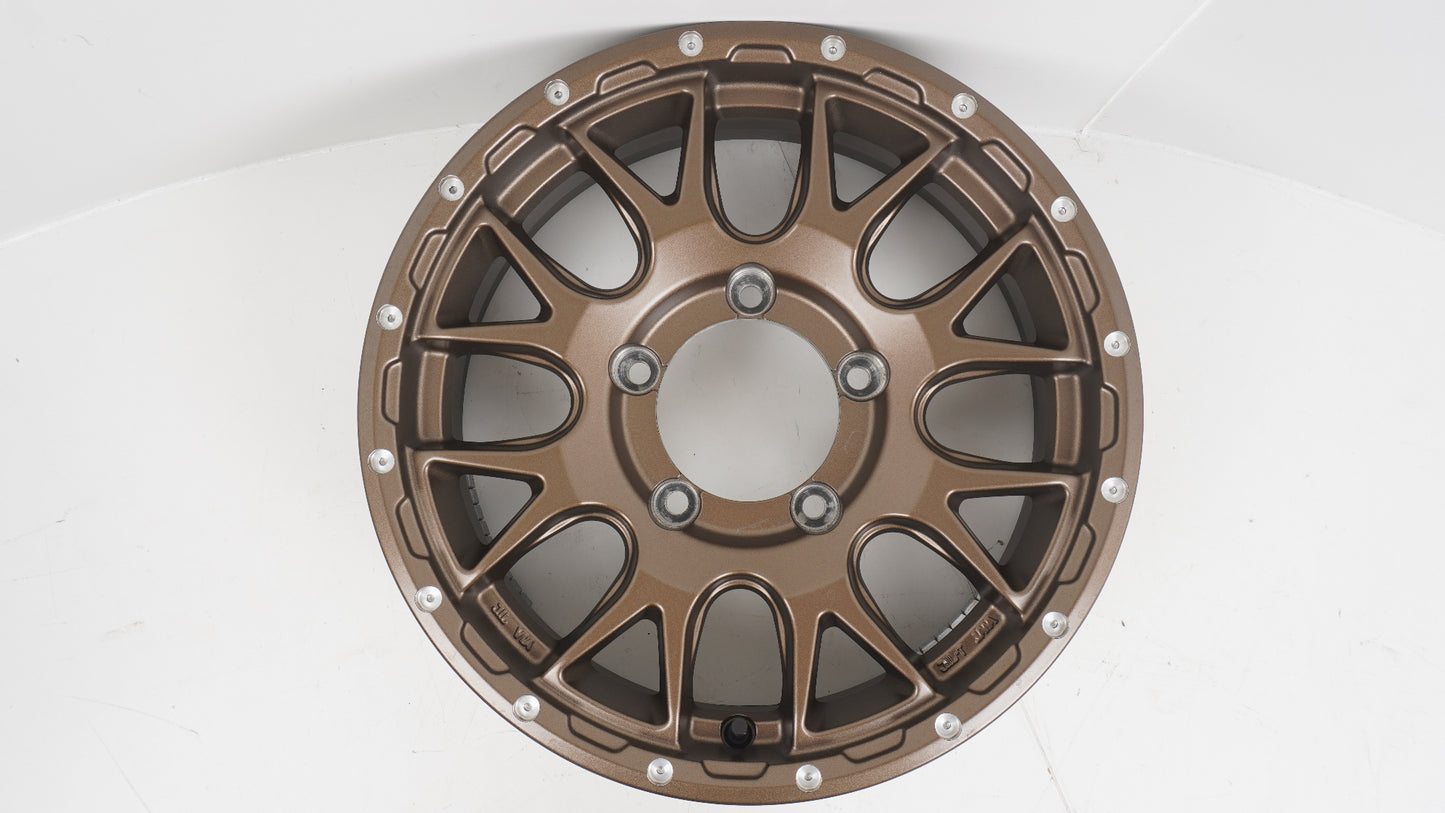 WEDS ADVENTURE MUD VANCE08 ウェッズ マッドヴァンス ブロンズ 16×5.5J +22 139.7-5H 4本 ホイール