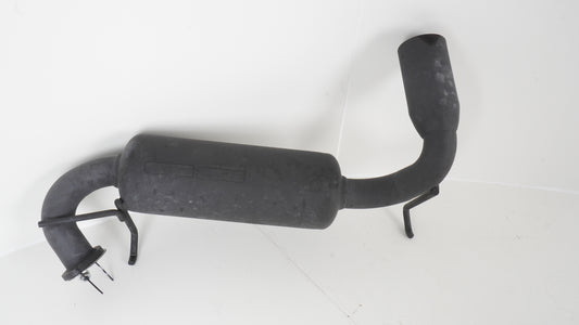 シーエルリンク リアマフラー　シングル出し　マットブラック