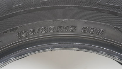 BRIDGESTONE ALENZA ブリヂストン アレンザ LX100 195/80R15 4本 2021年製 JB74シエラ タイヤ