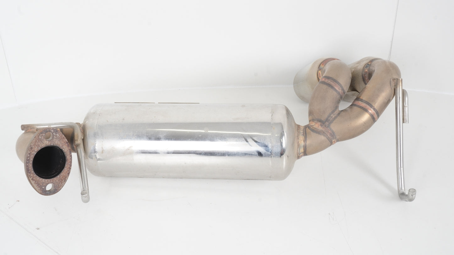 シーエルリンク リアマフラー タイプ2 ダブル出し ステンレス