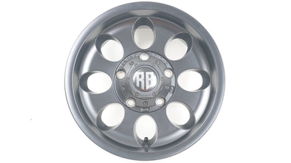 ショウワガレージ R8 マットブラック 15×6J ±0 5H-139.7 5本 ホイール