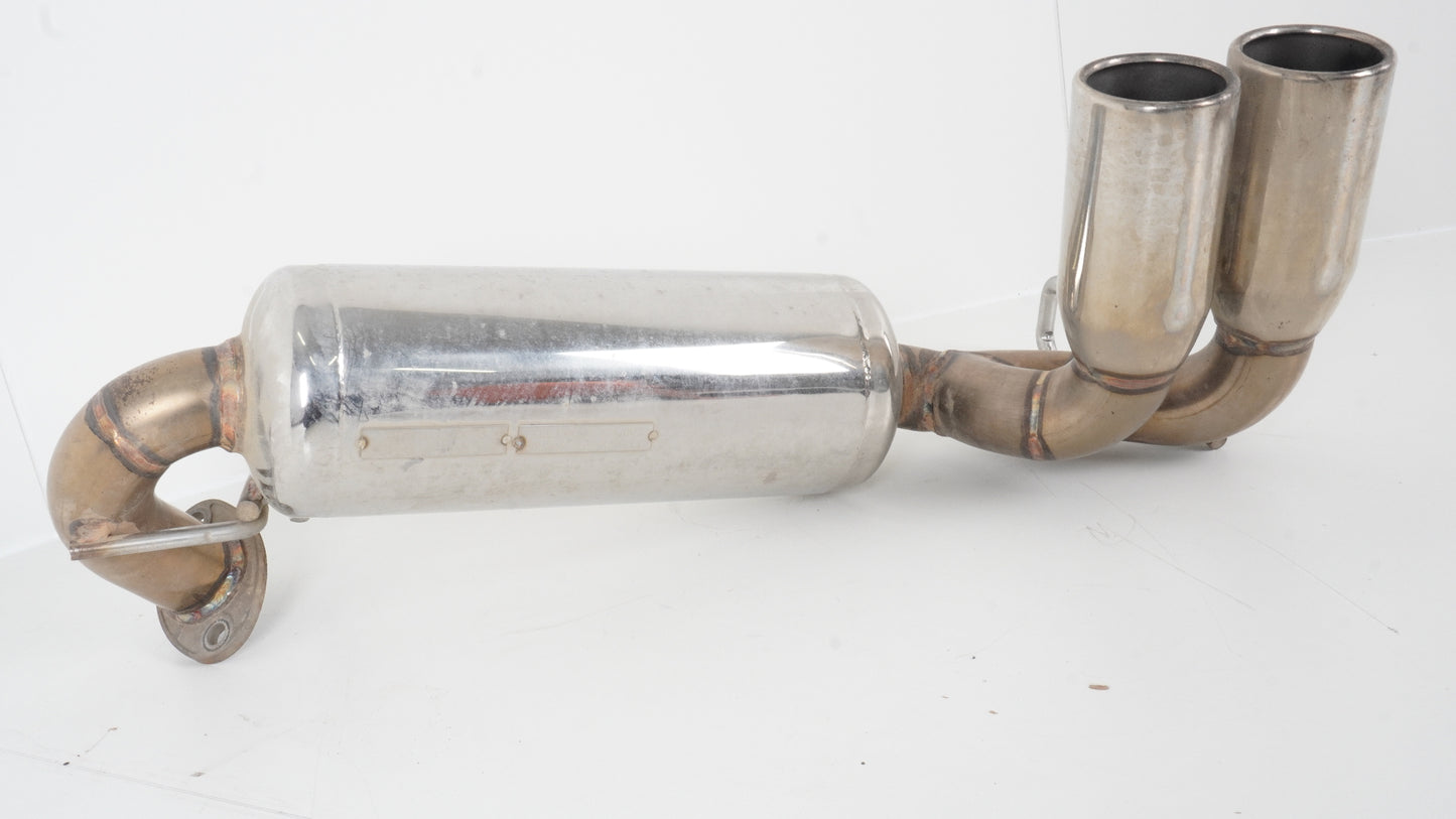 シーエルリンク リアマフラー タイプ2 ダブル出し ステンレス