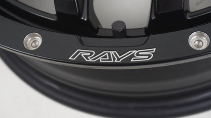 RAYS TEAMDAYTONA レイズ デイトナ F6ブースト セミグロスブラック N1 16×5.5J +20 139.7-5H 4本 ホイール