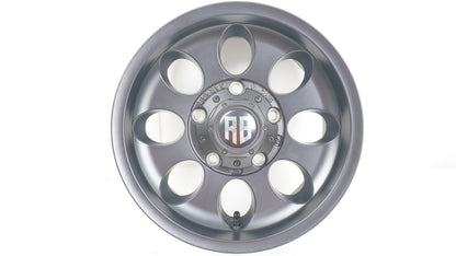 ショウワガレージ R8 マットブラック 15×6J ±0 5H-139.7 5本 ホイール